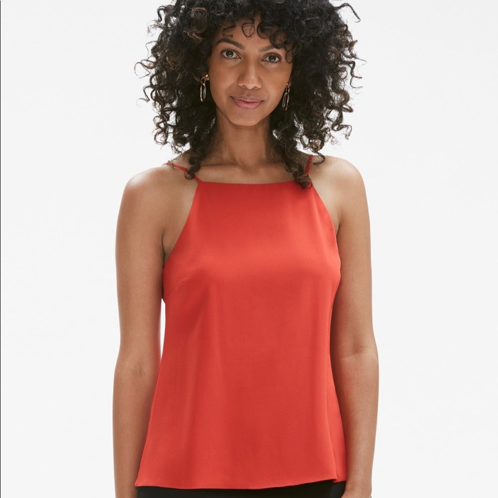 NWT MM LaFleur Jagger top in Cayenne, size M